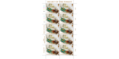 Heart of the Forest part 3 Sheet of 10